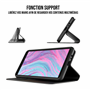 ***WE Etui folio MAGNETIQUE SAMSUNG GALAXY S20+ Noir
