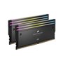 Mémoire RAM - CORSAIR - Dominator Titanium RGB DDR5 - 32GB 2x16GB DIMM - 7200MT/s - Intel XMP 3.0  - 1.45V - Noir