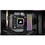Mémoire RAM - CORSAIR - Dominator Titanium RGB DDR5 - 32GB 2x16GB DIMM - 7200MT/s - Intel XMP 3.0  - 1.45V - Noir