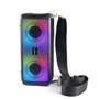 Enceinte lumineuse bluetooth - INOVALLEY - HP345-B - 10W - LEDs - Bluetooth V5.3 - Micro - TWS - FM - USB 2.0 - micro SD