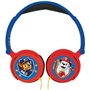 Casque stéréo filaire pliable Pat' Patrouille pour enfants avec limitation de volume d'écoute - LEXIBOOK