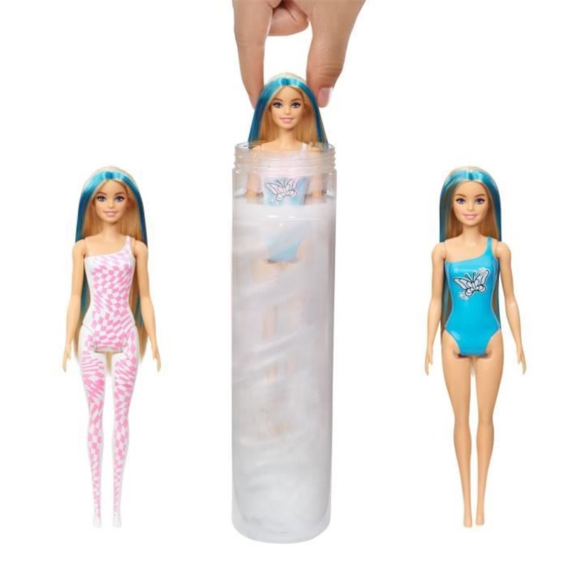 Barbie tête à coiffer blonde mèche arc en ciel - Jeux & Jouets Barbie tête à coiffer blonde mèche arc en ciel - Jeux & Jouets