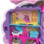 Polly Pocket - Coffret Salon De Coiffure Licorne Arc-En-Ciel - Tete a Coiffer - 4 ans+ HYD97