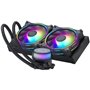 COOLER MASTER - Refroidissement liquide PC - MasterLiquid ML240 Illusion ARGB - Radiateur 240mm - Noir (MLX-D24M-A18P2-R