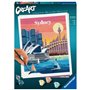 CreArt Sydney 24x30 cm - Peinture par numéros  Des 10 ans  Ravensburger - 23526