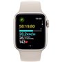 Apple Watch SE GPS - 40mm - Boîtier Starlight Aluminium - Bracelet Starlight Sport Band - S/M
