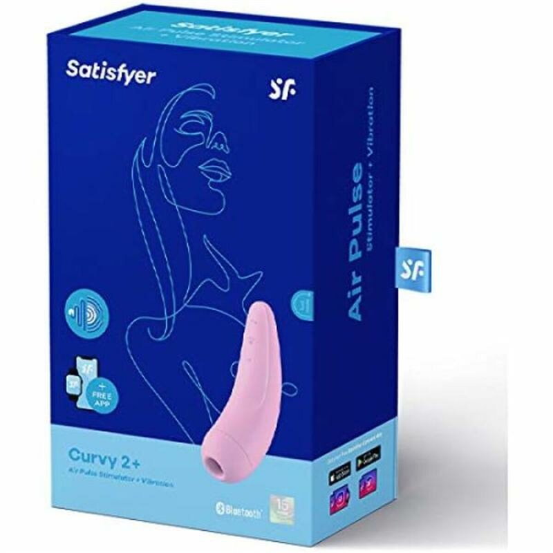 Aspirateur à clitoris Satisfyer Curvy 2 + Rose
