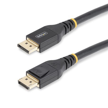 StarTech.com Câble DisplayPort 1.4 Actif de 15m Certifié VESA - Câble DisplayPort DP8K avec HBR3