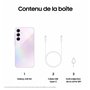 Smartphone Samsung Galaxy A35 6 GB RAM 128 GB Noir Lila