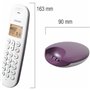 Téléphone fixe Logicom DECT ILOA 150 SOLO Aubergine