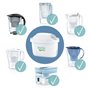 Filtre pour Carafe Filtrante Brita MX+ Pro Pure Performance 3 Pièces (3 Unités)