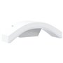 vidaXL Appliques murales LED d'extérieur 2 pcs blanc