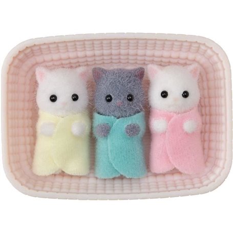 Sylvanian Families Les triplés chat persan