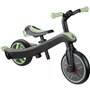 Tricycle évolutif EXPLORER 4 EN 1 - GLOBBER - Vert Sauge - Draisienne - de 10 mois a 5 ans - Montage sans outils