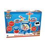 Pat' Patrouille - Batterie Électronique pour enfant - Lumineuse - Complete 3 en 1 - Clavier, cymbales et tabouret - LEXI