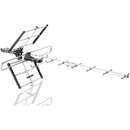 Antenne TV Extérieure ONE FOR ALL SV9357 Professional Line VHF/UHF amplifiée