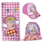 Ensemble d'été pour enfants Peppa Pig Rose 3 Pièces