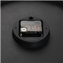 Horloge Murale Versa Noir Plastique 4,5 x 30 x 30 cm