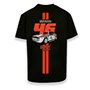 T-shirt à manches courtes homme RADIKAL WINNERS NEVER QUIT Noir M