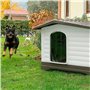 Cabane Ferplast Dogvilla Blanc Multicouleur Plastique