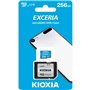 Carte Mémoire Micro SD avec Adaptateur Kioxia Exceria UHS-I Cours 10 Bleu 256 GB
