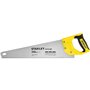 Scie égoine STANLEY SharpCut - Lame 450mm - Denture Universelle double biseau - Guide 45° et 90°