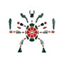 Geomag  - Jeu d'assemblage magnétique - Modèle Proteon Swomp 103 pcs
