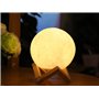 Lampe veilleuse - Modèle Voyage sur la Lune
