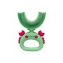 Brosse à dent U silicone médical pour enfant - Modèle Crab