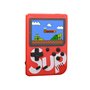Console émulateur 400 jeux avec manette multijoueurs - Modèle Sup - Rouge