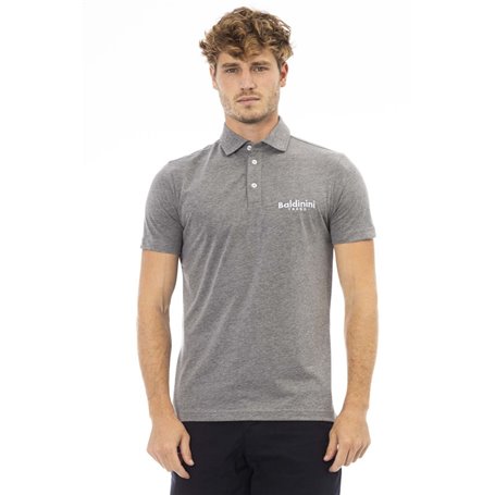 Baldinini Trend Polo Gris Homme
