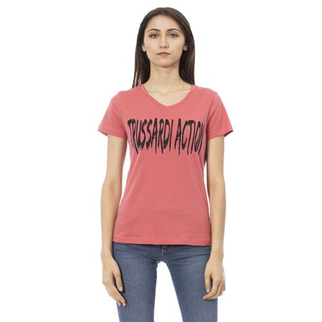 Trussardi Action T-shirts Rose Femme