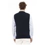 Alpha Studio Gilet Bleu Homme