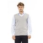 Alpha Studio Gilet Gris Homme