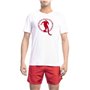 Bikkembergs Beachwear T-shirts Blanc Homme