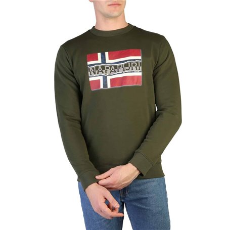 Napapijri Sweat-shirts Vert Homme