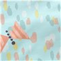 Drap housse HappyFriday MOSHI MOSHI Multicouleur Lit 1 persone