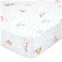Drap housse HappyFriday Sakura Multicouleur 200 x 200 x 32 cm
