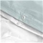 Housse de Couette HappyFriday Blanc Foliage Mint Multicouleur 155 x 220 cm