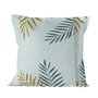 Taie d'oreiller HappyFriday Blanc Foliage Mint Multicouleur 60 x 60 cm