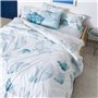 Housse de Couette HappyFriday Blanc Ginkgo  Multicouleur 155 x 220 cm