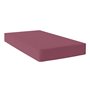 Drap housse HappyFriday BASIC Magenta 90 x 200 x 32 cm