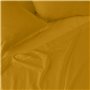 Drap housse HappyFriday BASIC Moutarde 200 x 200 x 32 cm