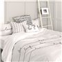 Housse de Couette HappyFriday Blanc Live  Multicouleur 140 x 200 cm