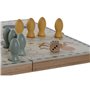 Parchis Home ESPRIT Bois 26 x 13 x 3,3 cm
