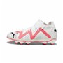 Chaussures de foot pour Enfants Puma Future Match Fg/Ag J  Blanc Rouge