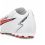 Chaussures de Football pour Adultes Puma Ultra Match MG Blanc