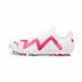 Chaussures de Football pour Adultes Puma Future Play MG Blanc Fuchsia
