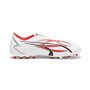 Chaussures de Football pour Adultes Puma Ultra Play MG Blanc Rouge