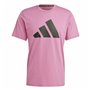 T-shirt à manches courtes homme Adidas Training Essentials Prune (S)